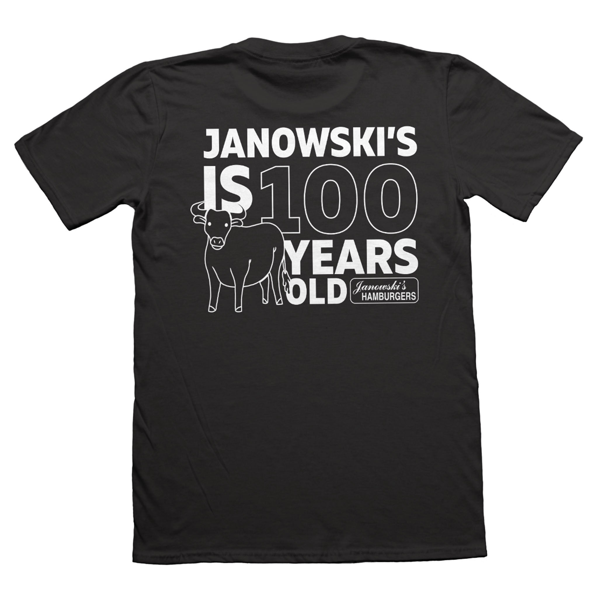 Have You Herd? Black Short Sleeve Tee Back
