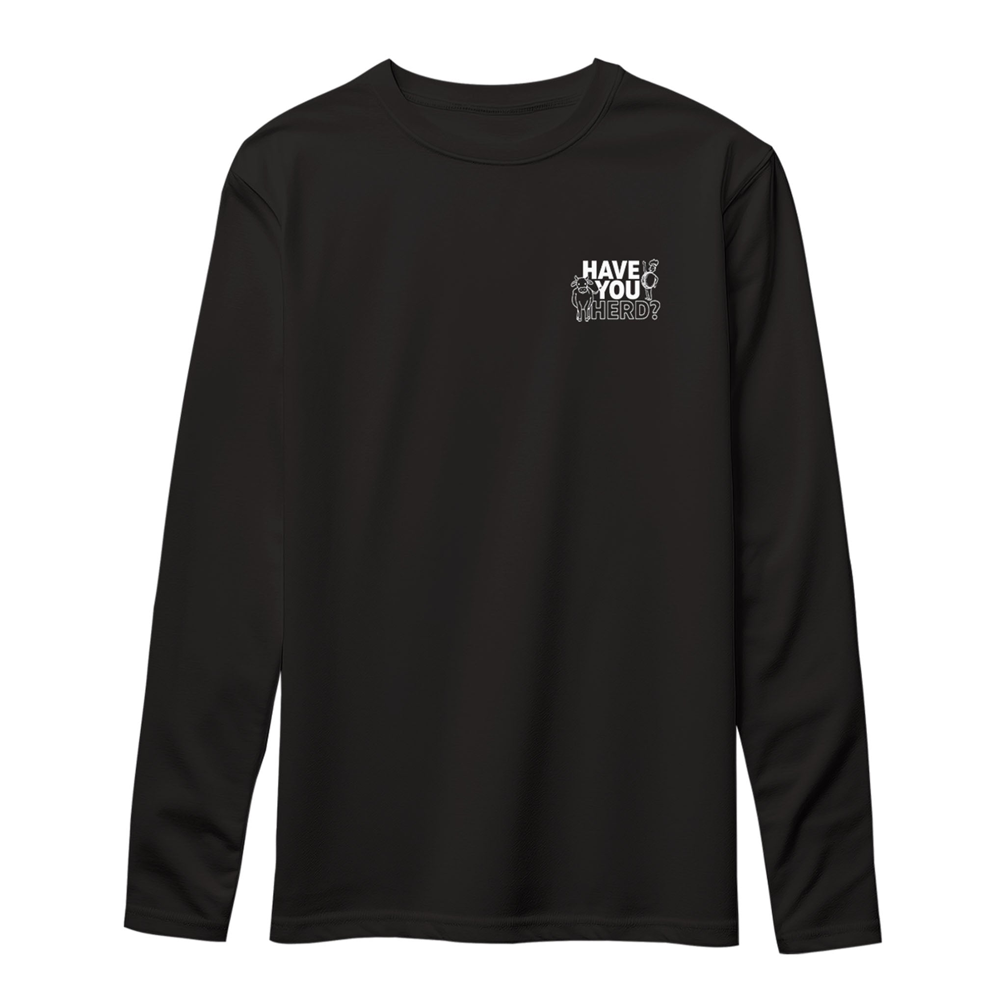 Janowski's Have You Herd? Long Sleeve Tee Front