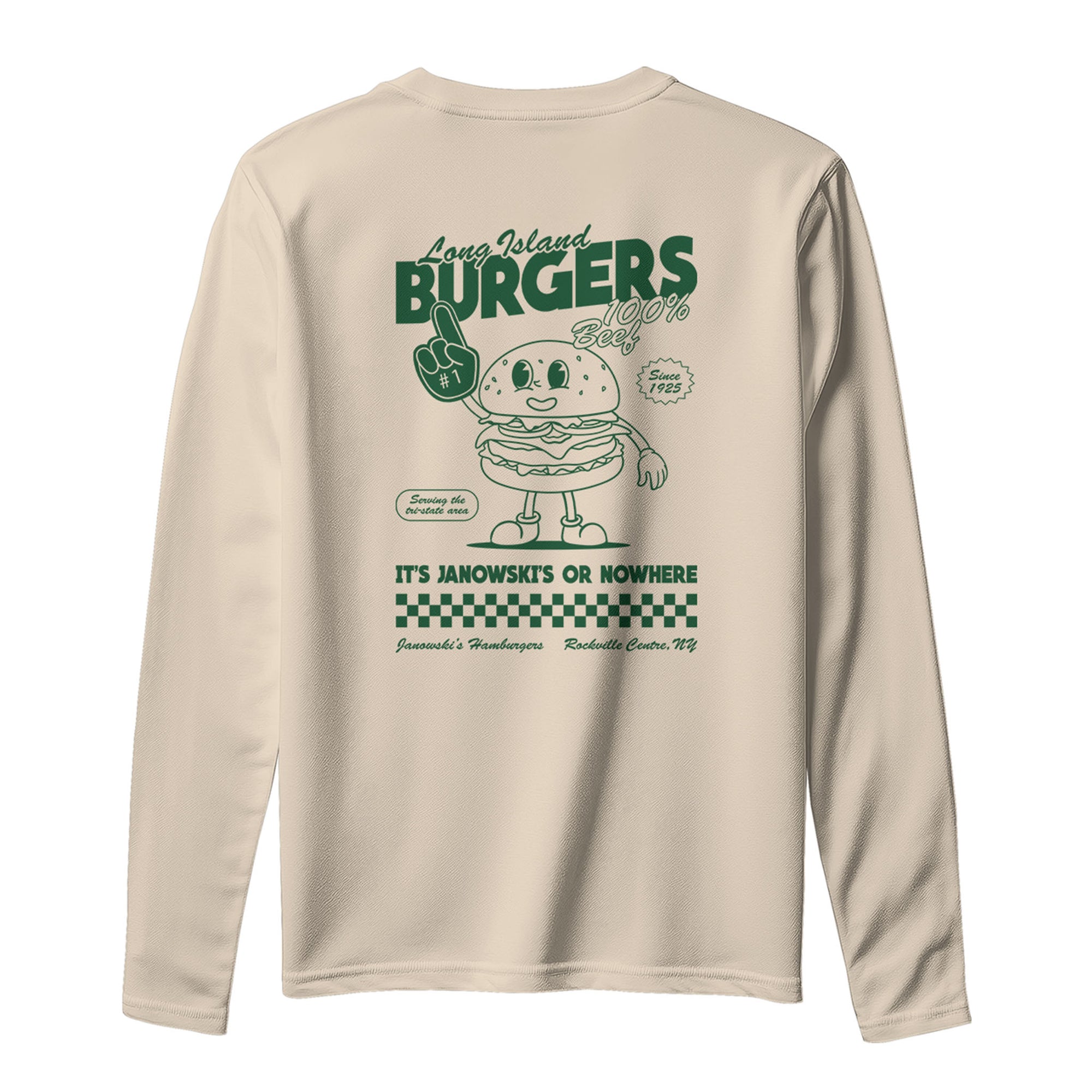 It’s Janowski’s or Nowhere Long Sleeve Tee Back