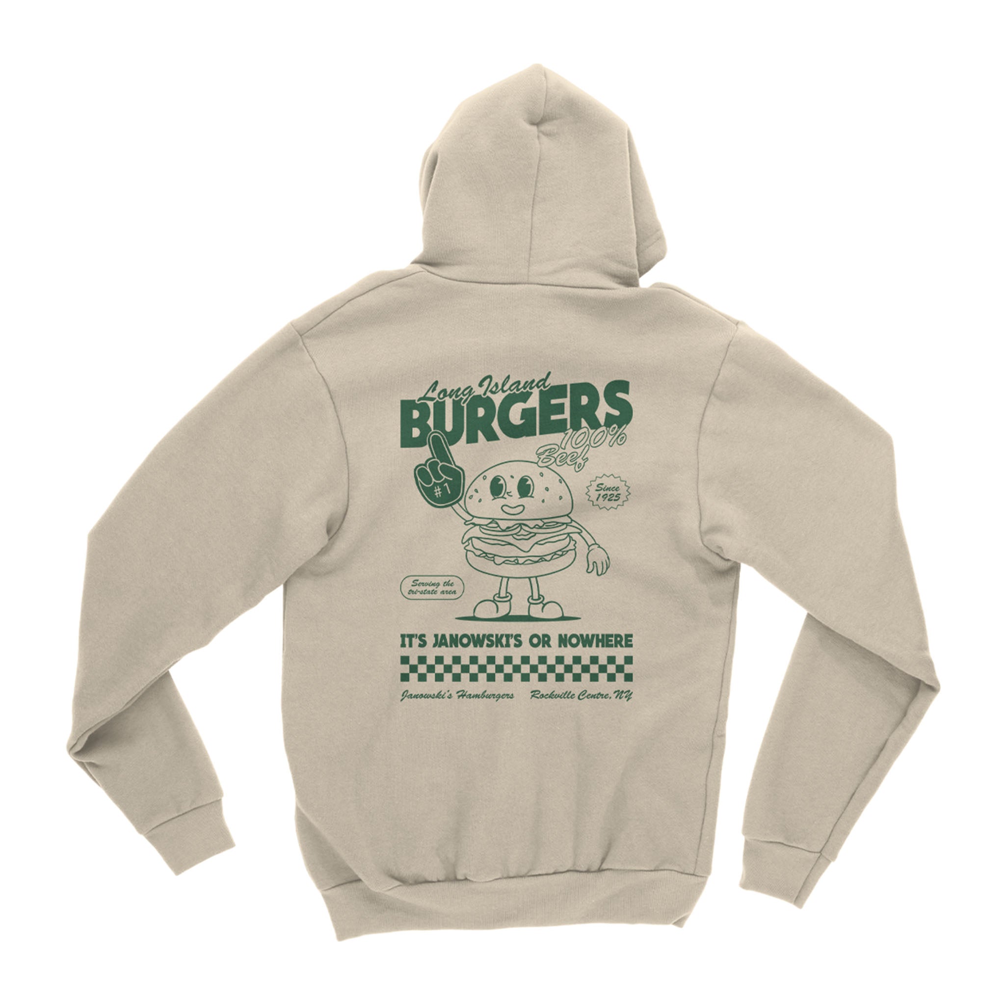 It’s Janowski’s or Nowhere Hoodie Back